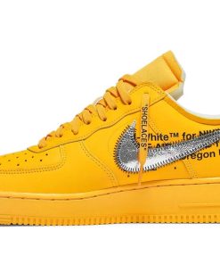 Nike Air Force 1 Low Off-White ICA University Gold