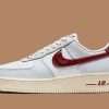 Nike Air Force 1 Low 07 SE Just Do It Photon Dust Team Red-W