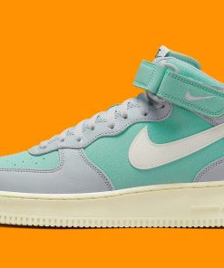 Nike Air Force 1 Mid 07 LX Grey Fog Enamel Green