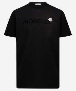 Moncler Logo And Badge T-Shirt