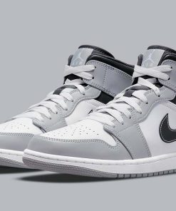 Jordan 1 Mid Light Smoke Grey Anthracite