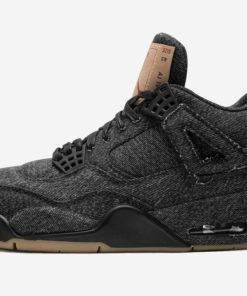 Jordan 4 Retro Levis Black