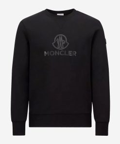 Moncler Cotton And Cashmere Logo Sweatshirt