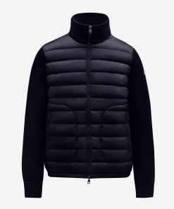 Moncler Padded Wool Cardigan