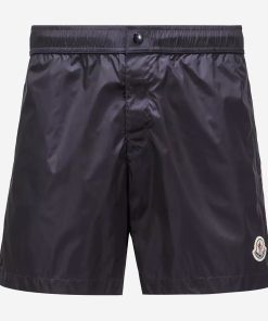 Moncler Web Side Swim Shorts
