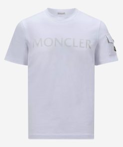 Moncler Logo Sleeve Pocket T-Shirt