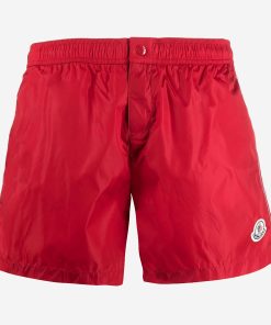 Moncler Web Side Swim Shorts