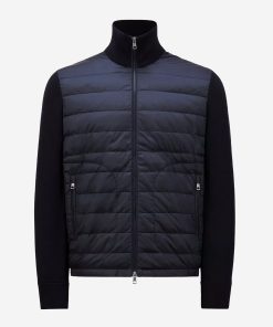 Moncler Padded Wool Cardigan