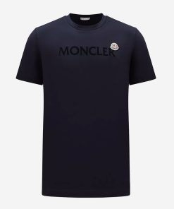 Moncler Logo And Badge T-Shirt