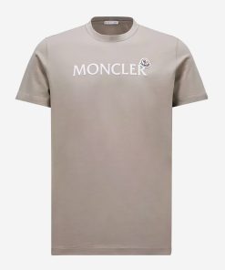 Moncler Logo And Badge T-Shirt
