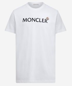 Moncler Logo And Badge T-Shirt